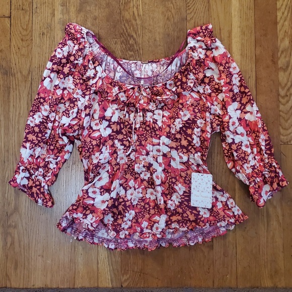 Free People Sweet Memories Blouse - S - NWT - Picture 5 of 10